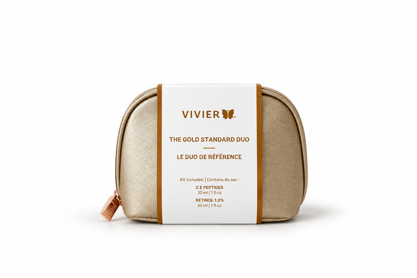 Duo de Référence – Sérum C E Peptides + Rétinol 1,0 % – Vivier