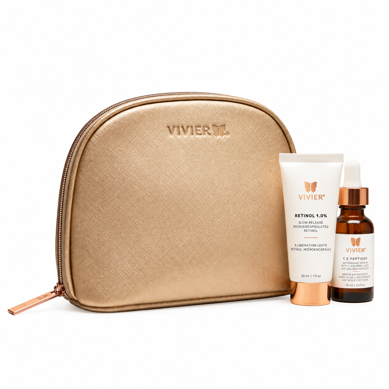 Reference Duo – C E Peptides + Retinol 1.0% – Vivier