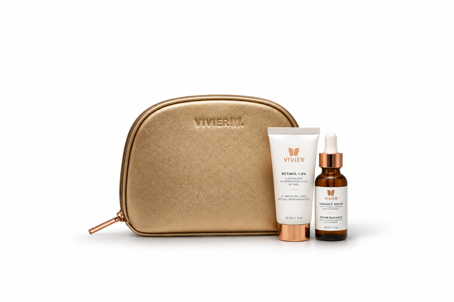 Duo de Référence – Sérum Éclat + Rétinol 1,0 % – Vivier