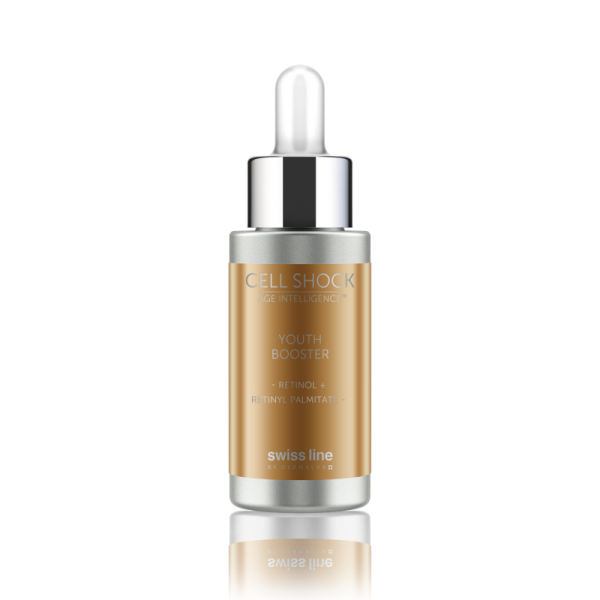 Swissline Youth Booster Retinol 20ml glass bottle with pipette