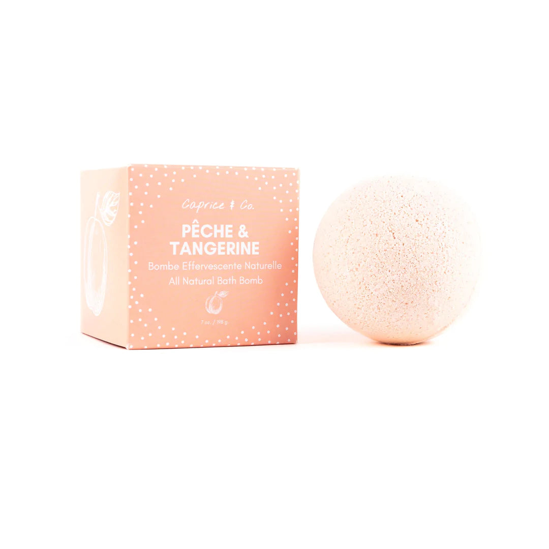 Load image into Gallery viewer, Caprice &amp;amp; Co. - Bath Bombs - Pêche et Tangerine
