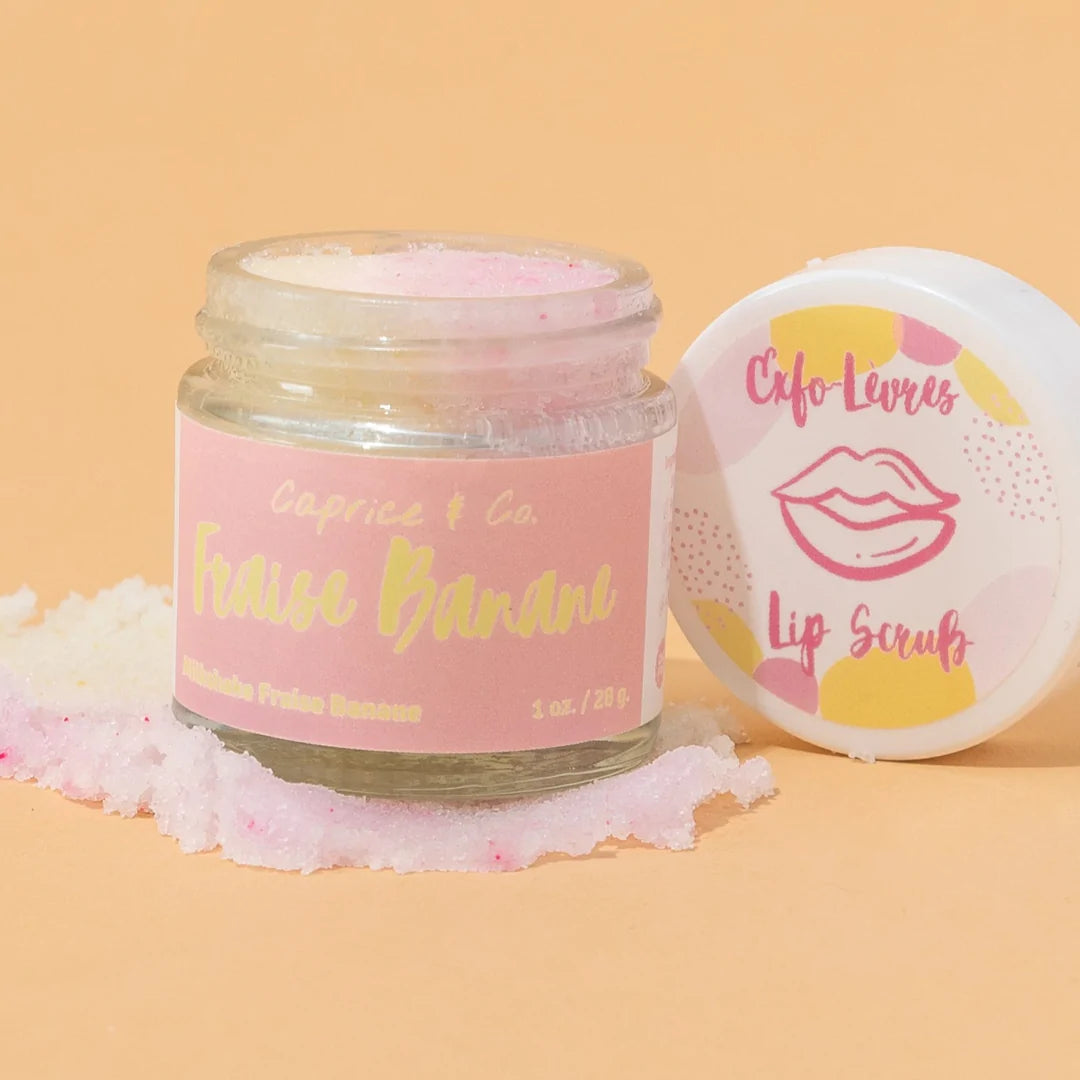 Load image into Gallery viewer, Caprice &amp;amp; Co. - Lips Scrub - Strawberry + Banana
