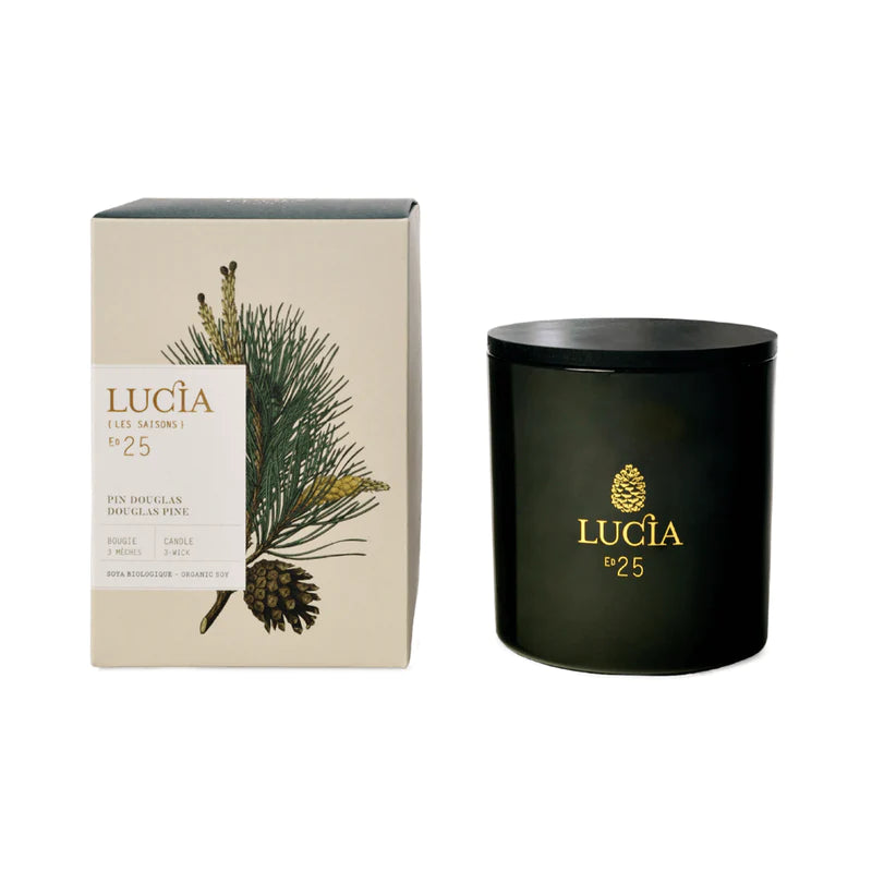 Lucia – Bougie No° 25 (55 heures) – Les Saisons – Pin Douglas