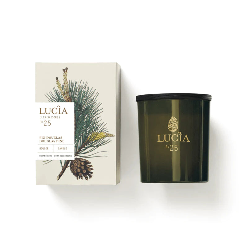 Lucia – Bougie No° 25 (55 heures) – Les Saisons – Pin Douglas