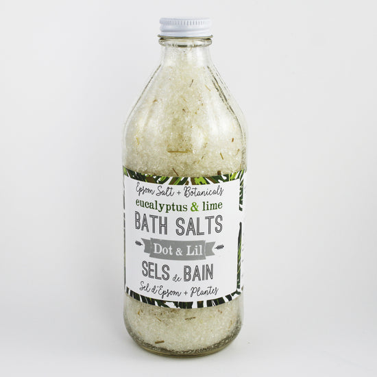 Dot & Lil – Bath Salt – Eucalyptus & Lime