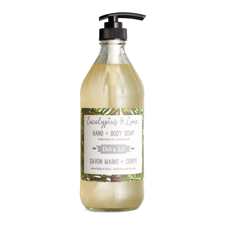 Dot & Lil – Liquid Soap – Eucalyptus & Lime