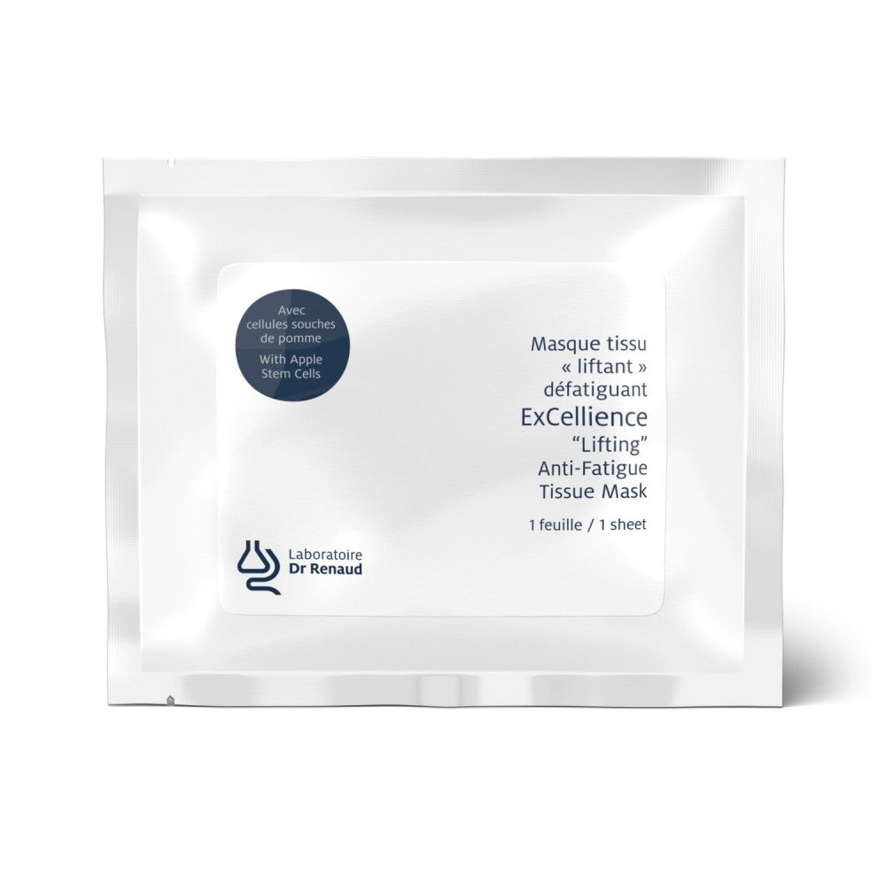 Laboratoire Dr Renaud ExCellience Lifting Anti-Fatigue Tissue Mask single-use packaging
