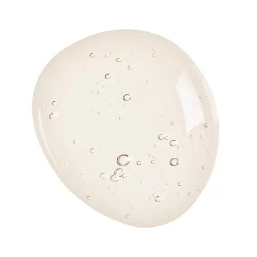 Transparent eye serum gel texture close-up