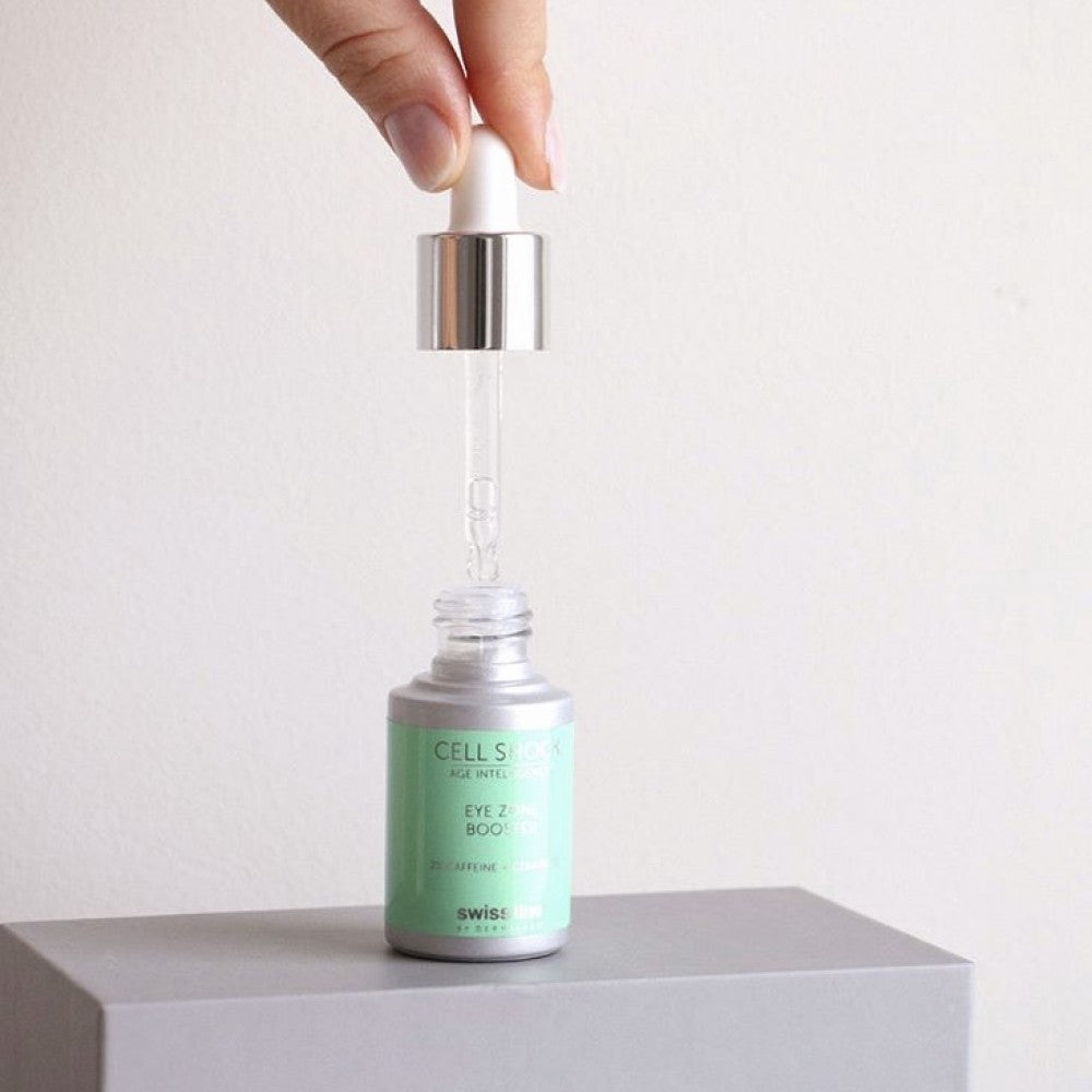 Swissline Eye Zone Booster 20ml glass bottle with dropper