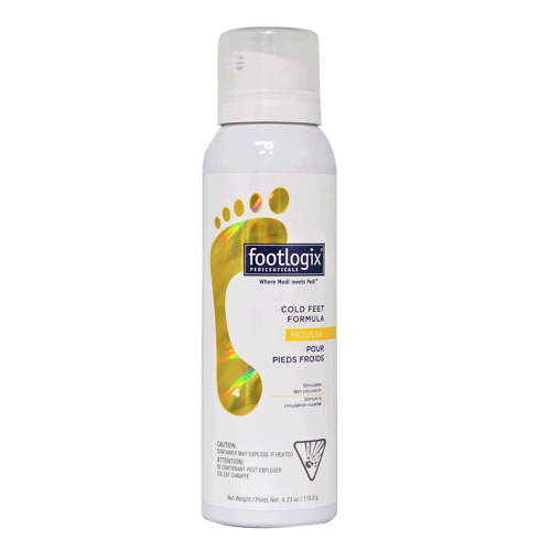 Footlogix Cold Feet Formula 4 foot care mousse 125ml
