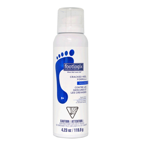 Footlogix Cracked Heel Formula 3 Plus foot care mousse 125ml