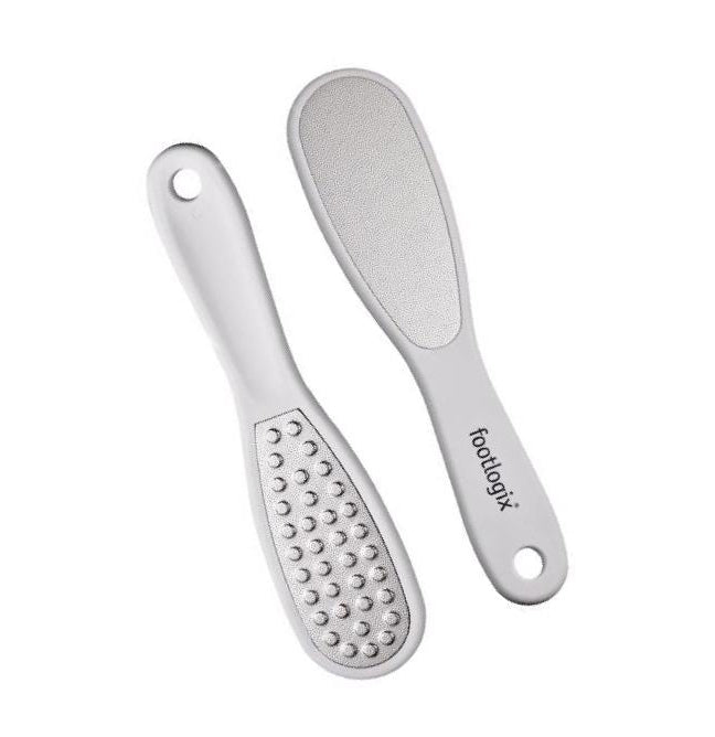 Footlogix stainless steel double sided foot file