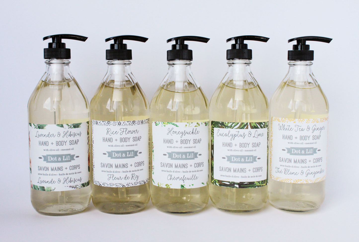 Dot & Lil – Liquid Soap – Eucalyptus & Lime
