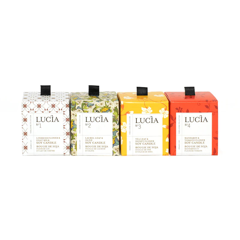 Lucia Soy Candles No.1 to No.4
