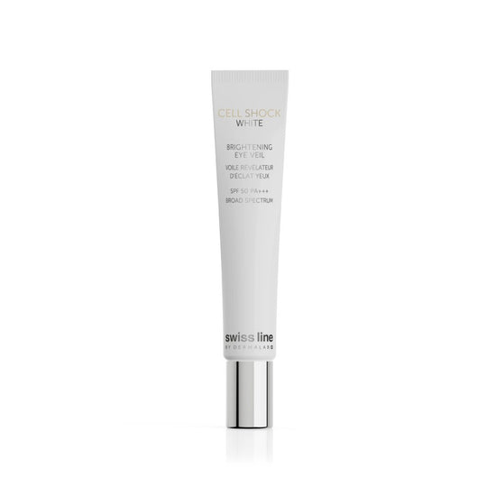 Load image into Gallery viewer, Swiss Line – Cell Shock White – Brightening Eye Veil SPF 50
